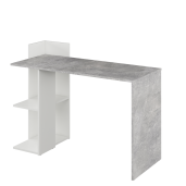 Birou beton alb Andreo 120x52x87.5 cm
