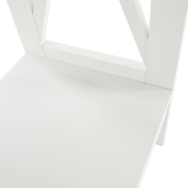 Consola, din mdf alb, Apolos, 120x30x80 cm