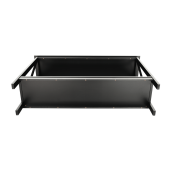 Consola mdf negru Apolos 120x30x80 cm 