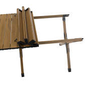 Masa pliabila otel maro Artur 120x60x47.5 cm