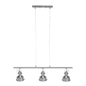 Lustra stil retro  nichel mat Avier 76.5x10.5x113.7 cm 