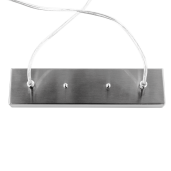 Lustra stil retro  nichel mat Avier 76.5x10.5x113.7 cm 