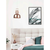 Lustra stil retro metal roz auriu Avier 16.5x16.5x120 cm 