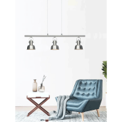 Lustra stil retro  nichel mat Avier 76.5x10.5x113.7 cm 