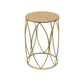 Suport flori metal auriu 38x51 cm