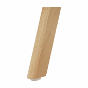 Scaun cappuccino vanilie fag Bali 48x54x80 cm