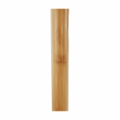 Masuta din mdf alb si lemn natur Bamp 40x40x55 cm