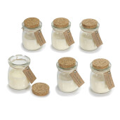 Set 6 lumanari parfumate Ø 5,5 cm x 8 H