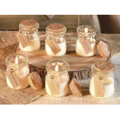 Set 6 lumanari parfumate Ø 5,5 cm x 8 H