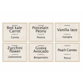 Set 6 lumanari parfumate Ø 5,5 cm x 8 H