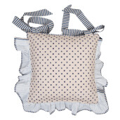 Set 4 perne scaune bumbac multicolor 40x40 cm