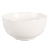 Bol portelan alb negru Ø 14x7 cm / 500 ml