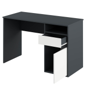 Birou DTD grafit alb Bili 120x53x75.5 cm