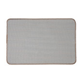 Covoras baie textil maro 58x38x1 cm 