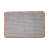 Covoras baie textil roz maro 58x38x1 cm 