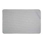 Covoras baie textil gri bej 78x48x1 cm