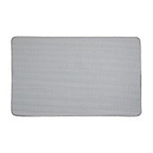 Covoras baie textil crem gri 78x48x1 cm