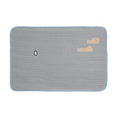Covoras baie textil multicolor 58x38x2 cm