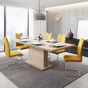 Masa extensibila DTD stejar sonoma Boba 160-200x90x77 cm