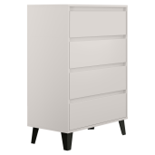 Comoda DTD laminat casmir negru Bogan 70x38,8x99,4 cm