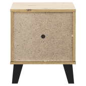 Noptiera DTD stejar artisan Bogan 40x38,8x45,6 cm