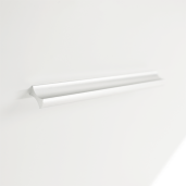 Banca cu pantofar mdf alb gri Boksa 60x45x30 cm 