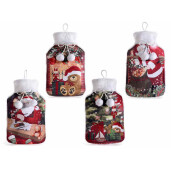 Set 4 recipiente apa calda Mos Craciun 21x36 cm, 1.5 L