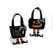 Set 2 gentute Halloween textil multicolor cm 18 x 8 x 12,5 H