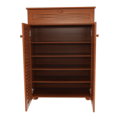 Pantofar MDF laminat cires 77.8x36.8x110.2 cm