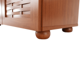 Pantofar MDF laminat cires 77.8x36.8x110.2 cm
