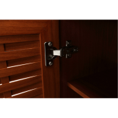 Pantofar MDF laminat cires 77.8x36.8x110.2 cm