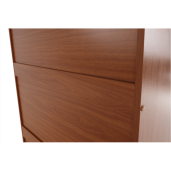 Pantofar MDF laminat cires 77.8x36.8x110.2 cm