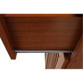 Pantofar MDF laminat cires 77.8x36.8x110.2 cm