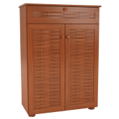 Pantofar MDF laminat cires 77.8x36.8x110.2 cm
