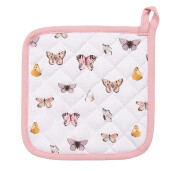 Set 2 servete termice Fluturasi bumbac 16x16 cm