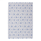 Prosop bucatarie bumbac alb albastru 50x70 cm