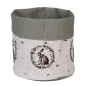 Cos paine Paste Iepuras bumbac multicolor Ø 15x16 cm