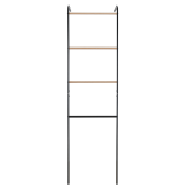 Scara decorativa metal negru Buby 40x26,5x160 cm 