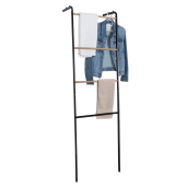 Scara decorativa metal negru Buby 40x26,5x160 cm 