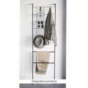 Scara decorativa metal negru Buby 40x26,5x160 cm 