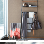 Scara decorativa metal negru Buby 40x26,5x160 cm 