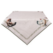 Fata masa bumbac multicolor Country 100x100 cm