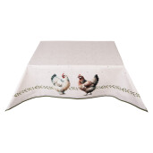 Fata masa bumbac multicolor Country 100x100 cm