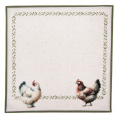 Set 6 suporturi farfurii bumbac multicolor Country (6) 40x40 cm