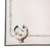 Set 6 suporturi farfurii bumbac multicolor Country (6) 40x40 cm