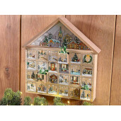Calendar Advent Craciun cm 31 x 5,5 x 32 H