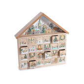Calendar Advent Craciun cm 31 x 5,5 x 32 H