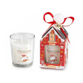 Lumanare parfumata Craciun aroma Chiparos cm 5,5 x 5,5 x 12 H