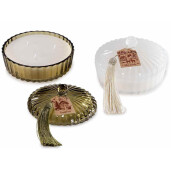 Set 2 lumanari parfumate Craciun Ø 13 cm x 9 H