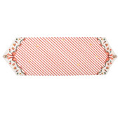 Traversa masa Craciun bumbac multicolor II 50x160 cm